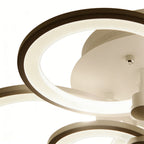 Multi Ring Overlapping Ceiling Light - view 2