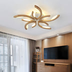Maple Oak Floral Semi-Flush Mount (26"–30")