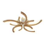 Maple Oak Floral Semi-Flush Mount (26"–30")