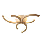 Maple Oak Floral Semi-Flush Mount (26"–30")