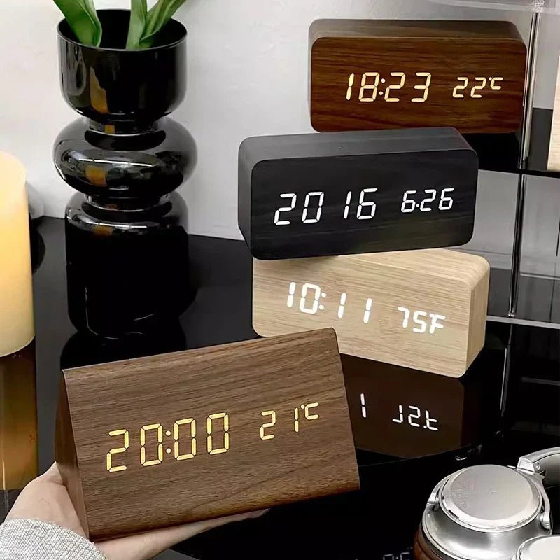 LED Alarm Clock - LivingLX
