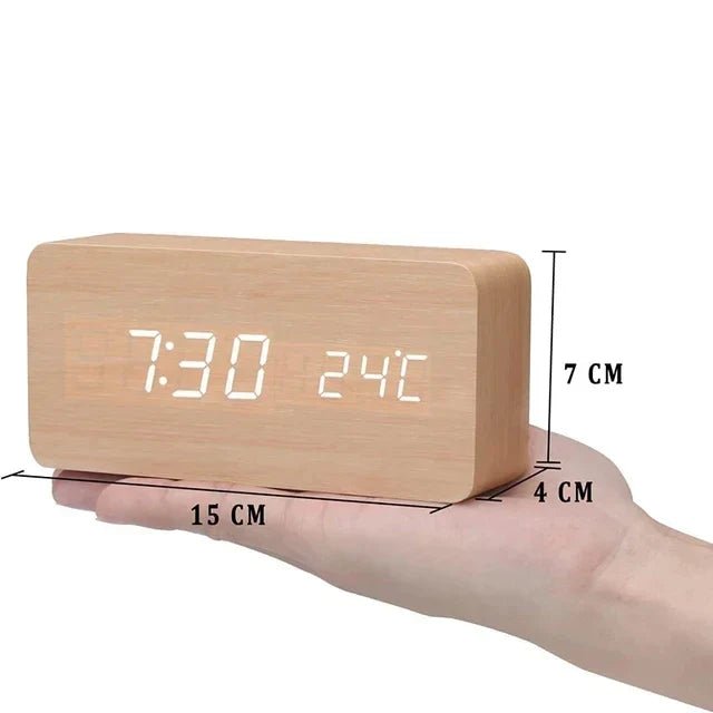 LED Alarm Clock - LivingLX