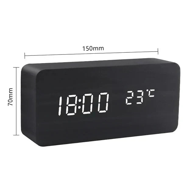 LED Alarm Clock - LivingLX