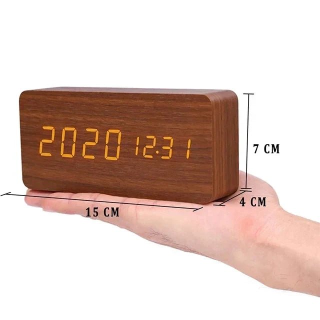 LED Alarm Clock - LivingLX