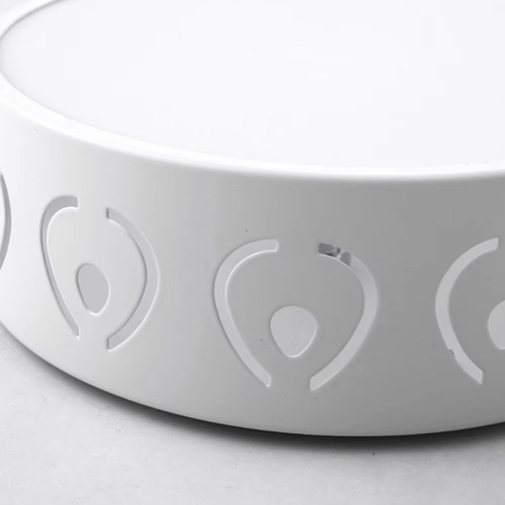 LED ceiling light Ø 28 cm — Warm & cool white, star pattern for hallway & entrance - LivingLX