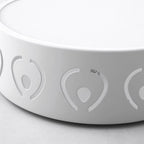 LED ceiling light Ø 28 cm — Warm & cool white, star pattern for hallway & entrance - LivingLX