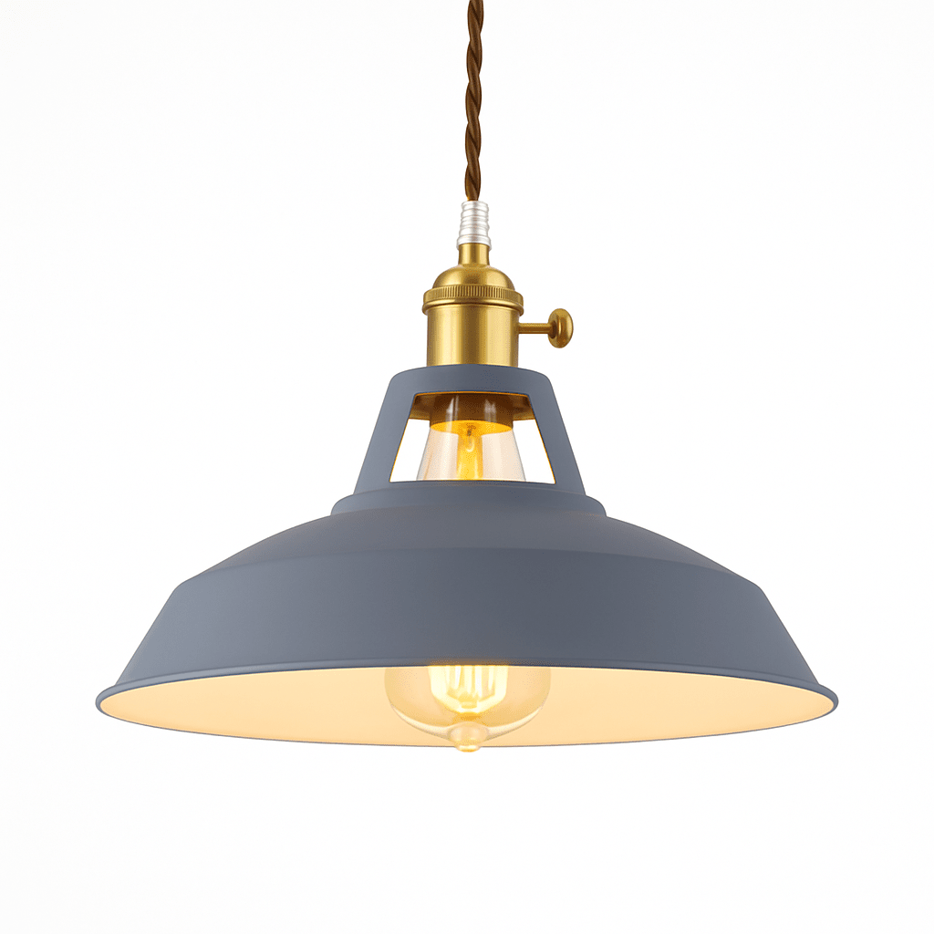 Loft Colorful Metal Pendant Light | Industrial Modern Hanging Lamp - LivingLX
