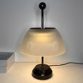 Lucia Ribbed Glass Table Lamp (19") - LivingLX