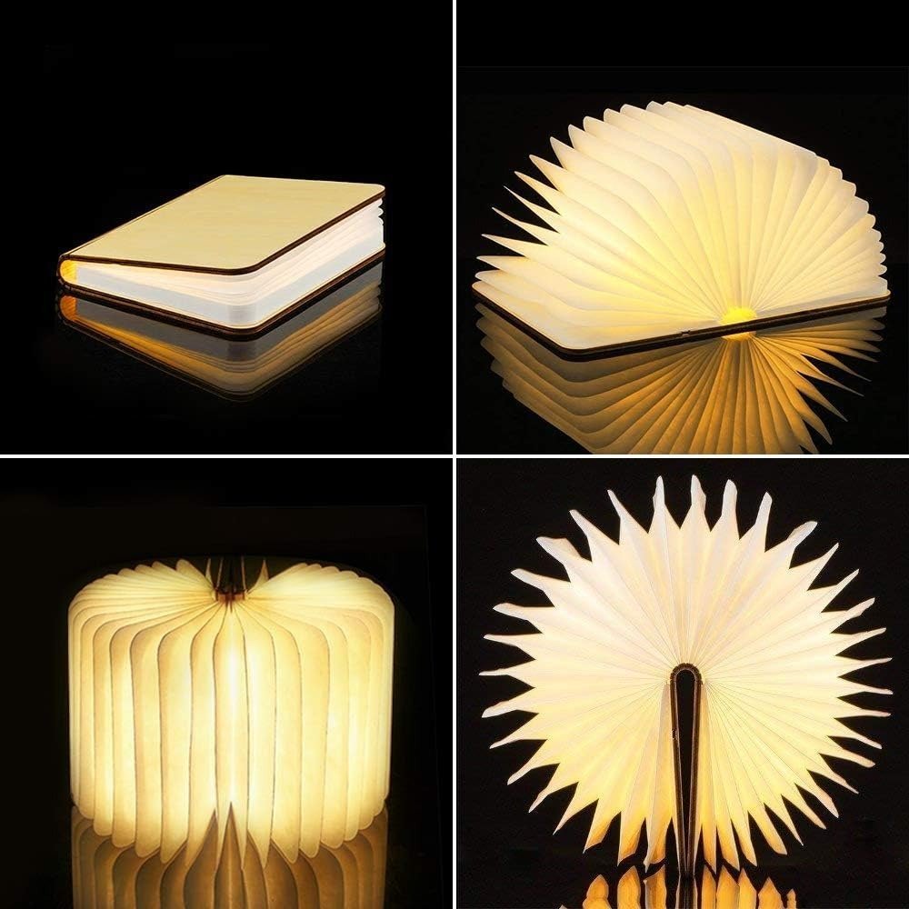 Lumibook Table Lamp | 360° Foldable Rechargeable Light - LivingLX