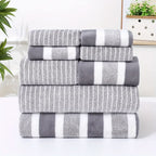 LuxeCoral 8-Piece Towel Set - LivingLX