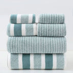 LuxeCoral 8-Piece Towel Set - LivingLX