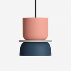 Makazon Playful Shapes Pendant Light | Colorful Metal Design - LivingLX