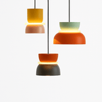 Makazon Playful Shapes Pendant Light | Colorful Metal Design - LivingLX