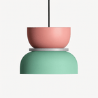 Makazon Playful Shapes Pendant Light | Colorful Metal Design - LivingLX