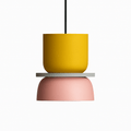Makazon Playful Shapes Pendant Light | Colorful Metal Design - LivingLX