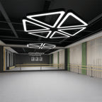 Delta Triangular Chandelier (24"–47")