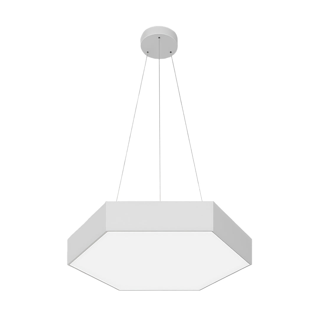 Modern Geometric Hexagonal LED Chandelier - view 4