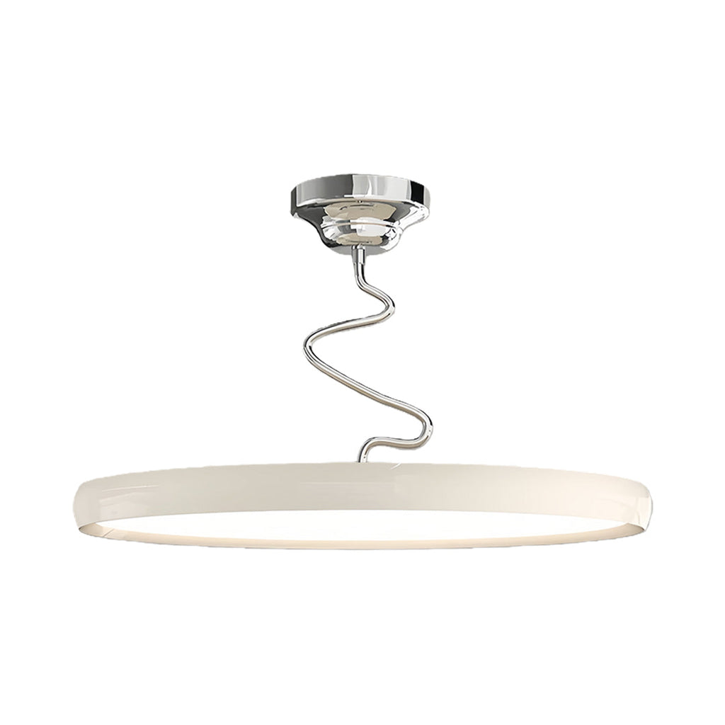Vortex Twisted Semi-Flush Mount (12"–24")