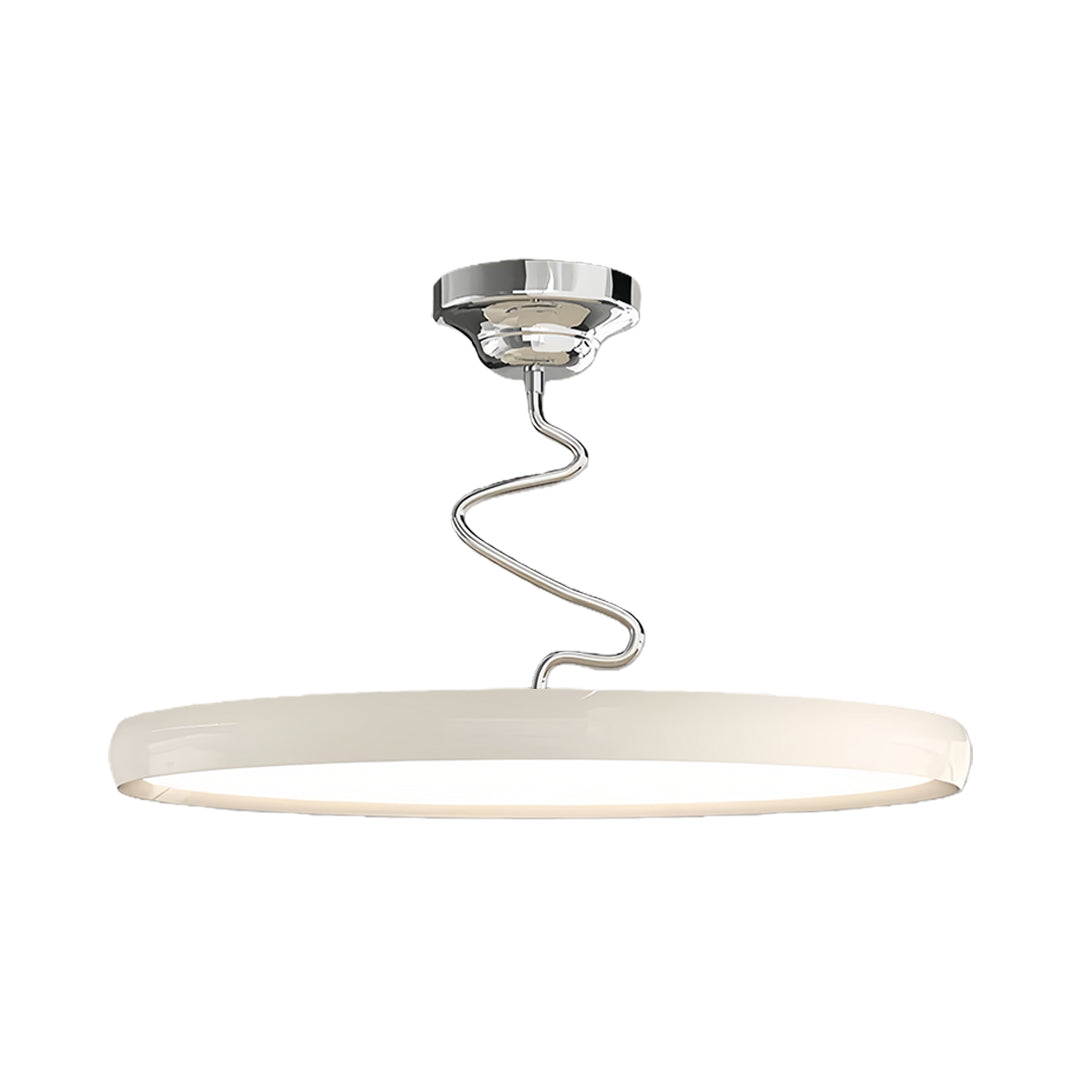 Vortex Twisted Semi-Flush Mount (12"–24")