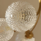 Bristol Carved Glass Semi-Flush Mount (26"–32")