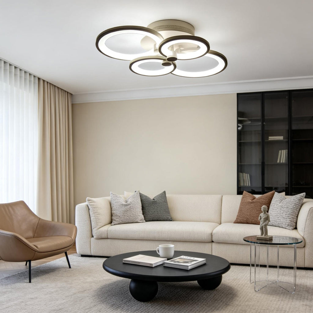 Halo Ring Semi-Flush Mount (16"–31")