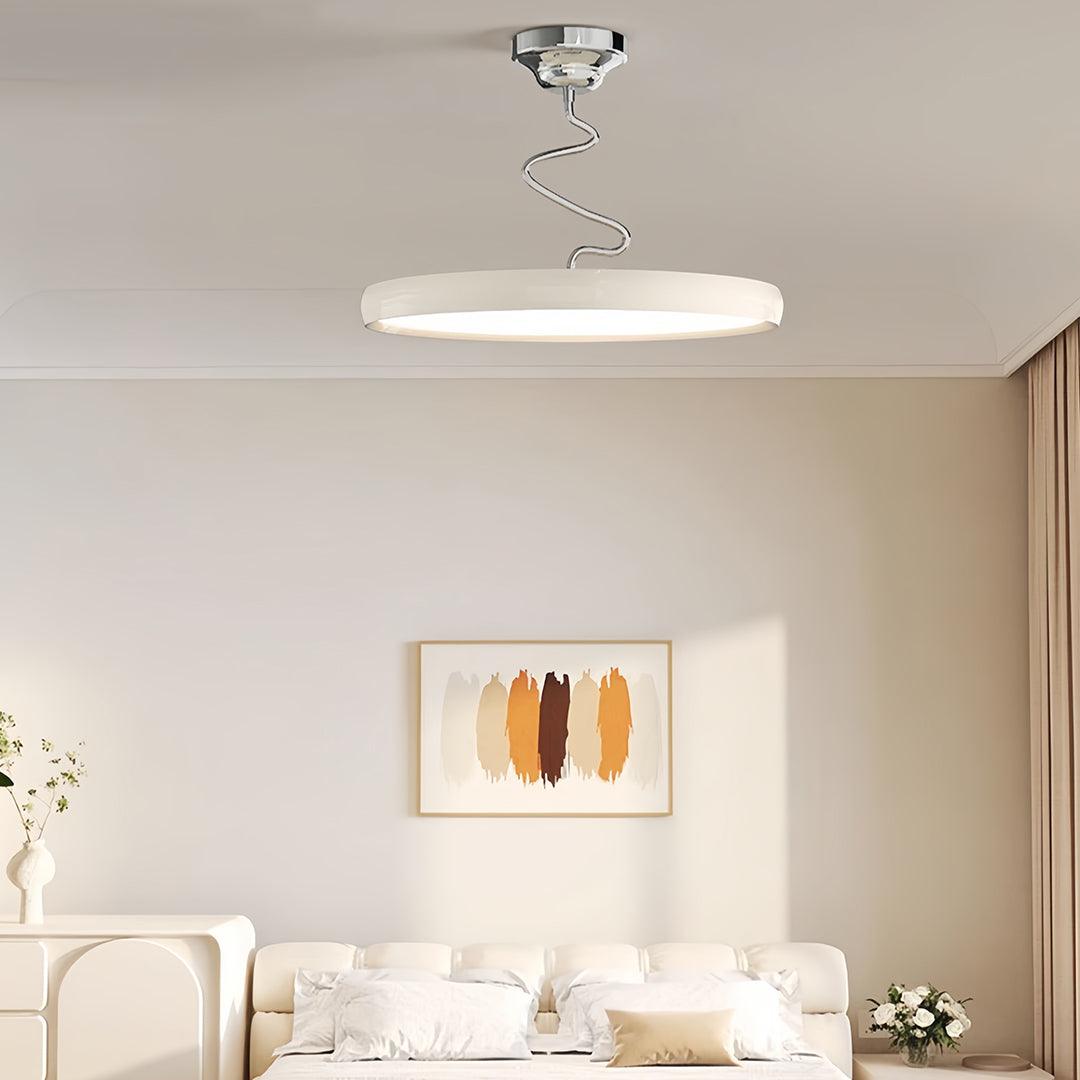Vortex Twisted Semi-Flush Mount (12"–24")