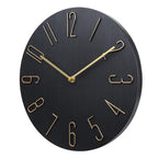 Wall Clock Silent Round Home Office Decor