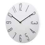 Wall Clock Silent Round Home Office Decor