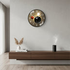 Modern Wall Clock Decorative Design Home Accent Piece