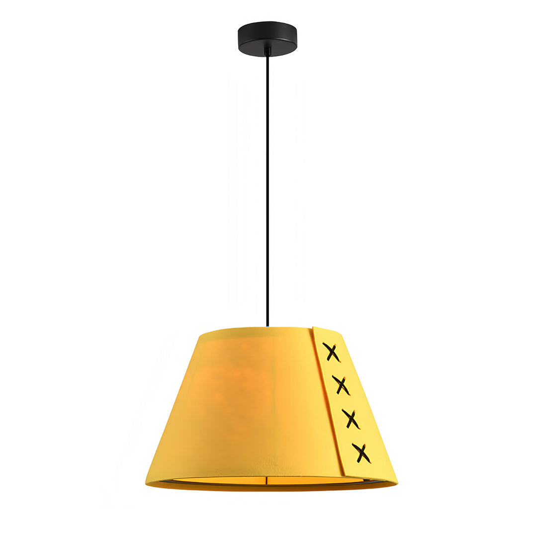 Indigo Felt Acoustic Pendant (13"–21")