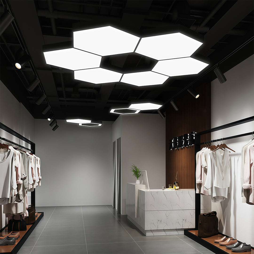 Hive Hexagonal Chandelier (24"–47")