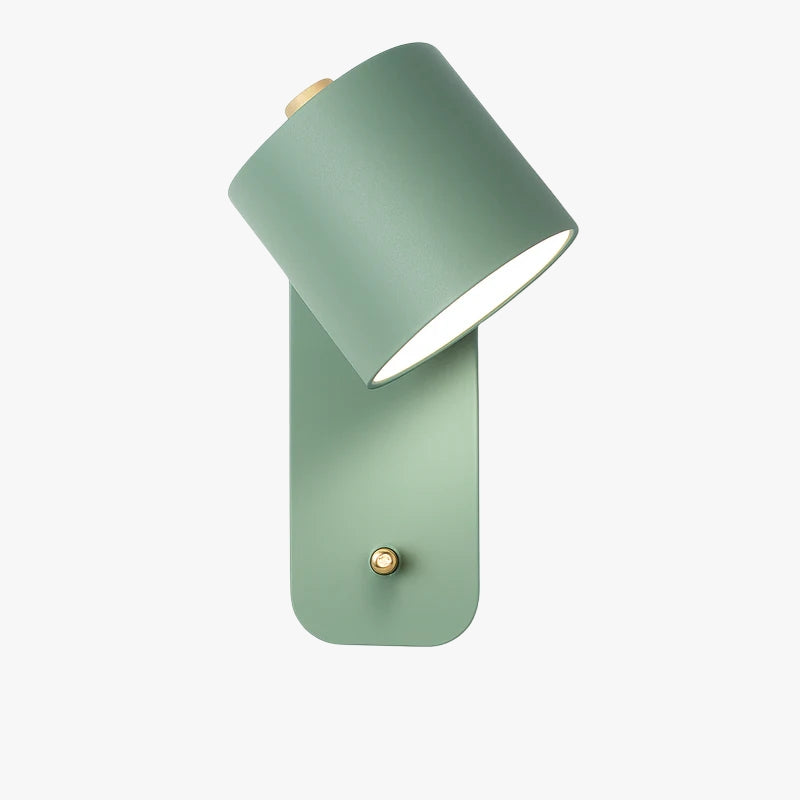 Nordic Up & Down Metal Wall Sconce | Modern Staircase, Bedroom & Living Room Wall Light with Switch