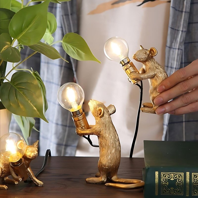 Pip Mouse Table Lamp (6"–8")