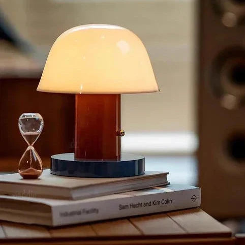 NatureGlow Mushroom Table Lamp - view 2
