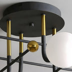 Nebula Sputnik Globe Semi-Flush Mount (39") - LivingLX