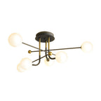 Nebula Sputnik Globe Semi-Flush Mount (39") - LivingLX