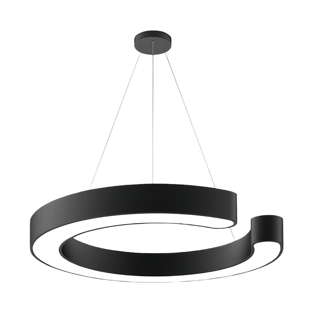 Nexus Geometric Pendant (24"–32") - LivingLX
