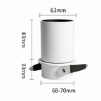 Nordic Adjustable LED Spotlight | 12W Swivel Ceiling Spot Light - LivingLX