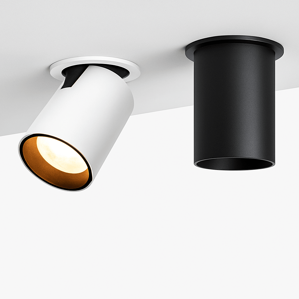 Nordic Adjustable LED Spotlight | 12W Swivel Ceiling Spot Light - LivingLX