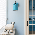 Nordic Wood & Metal LED Wall Sconce | Modern Bedside Wall Light - LivingLX