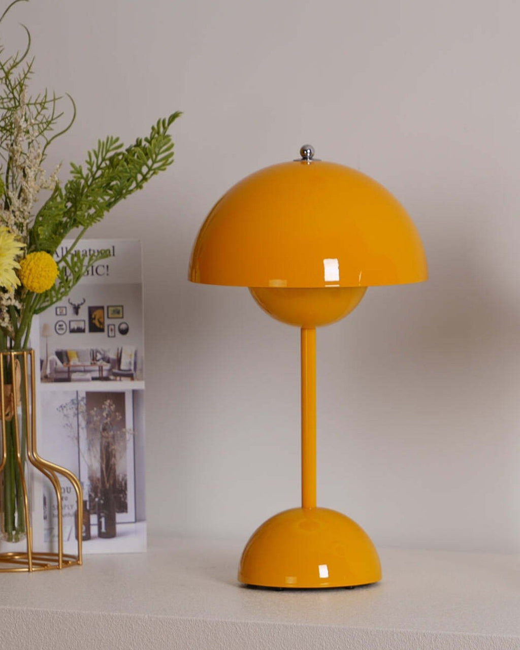 NordLight – LED Table Lamp, Scandinavian Design, Dimmable and Durable, Made of Metal - LivingLX