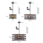 Ridley Drum Cage Pendant (13"–24")