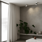 Orbit Round Adjustable LED Spotlight | Surface Mount Ceiling Spot - LivingLX
