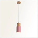 Pendant lamp made of metal and wood - LivingLX