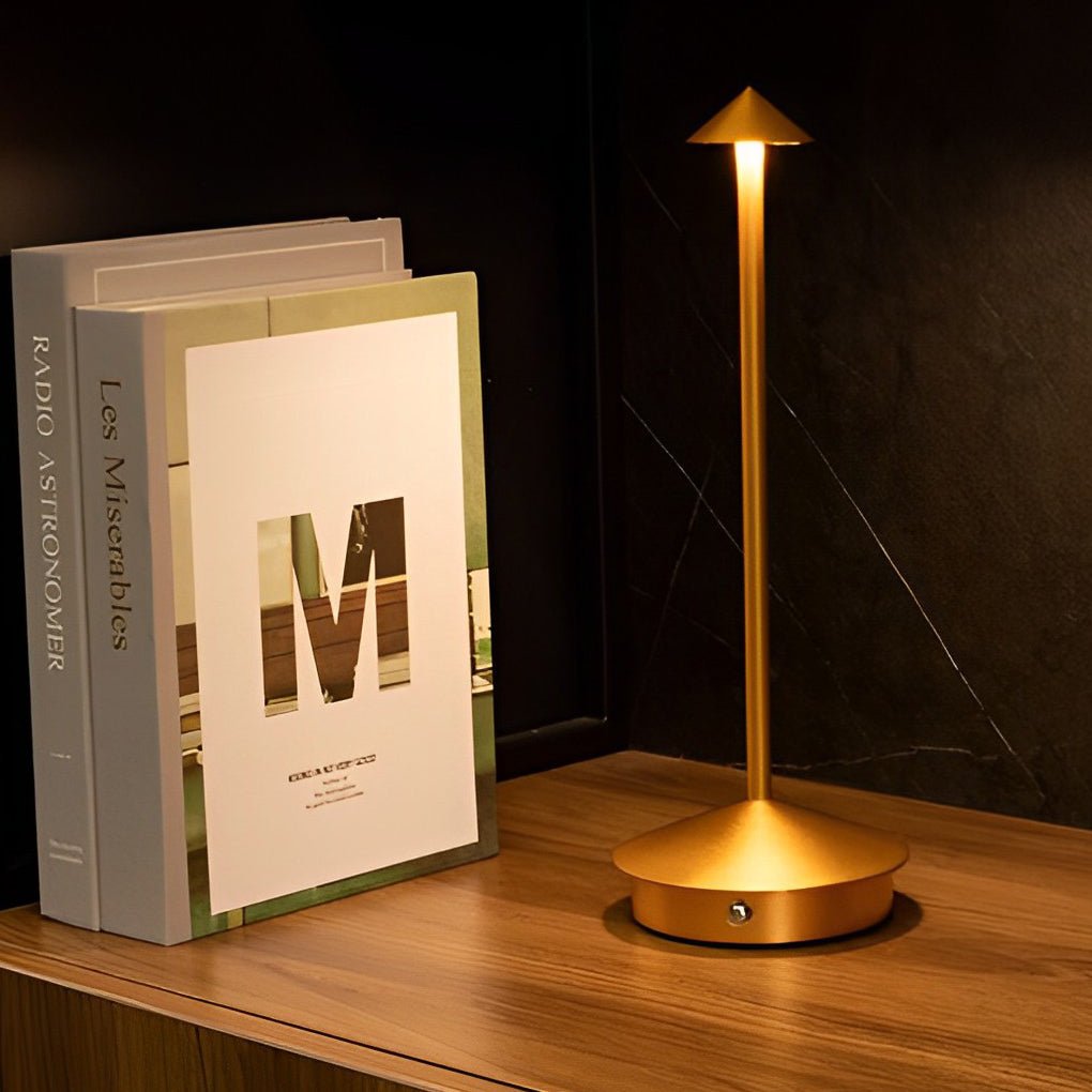 Pina Mushroom Table Lamp (12") - LivingLX