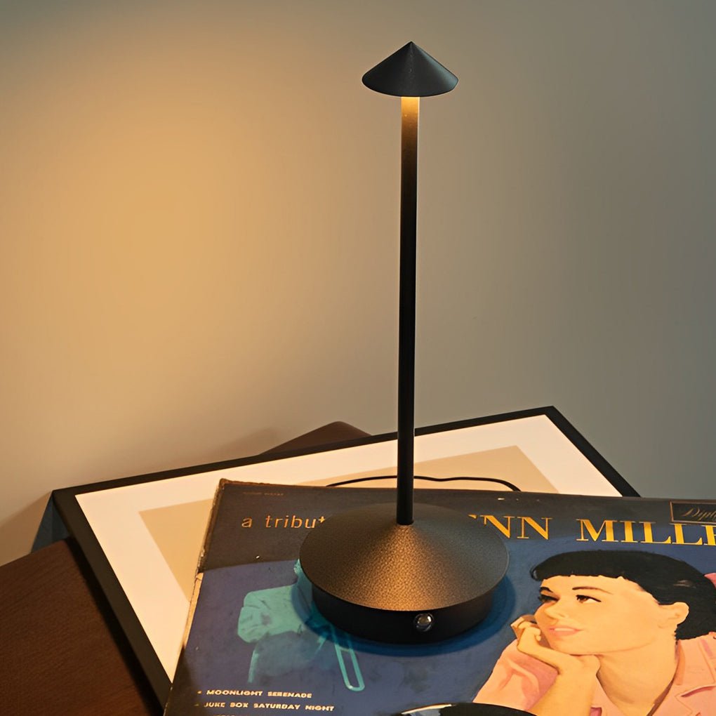 Pina Mushroom Table Lamp (12") - LivingLX