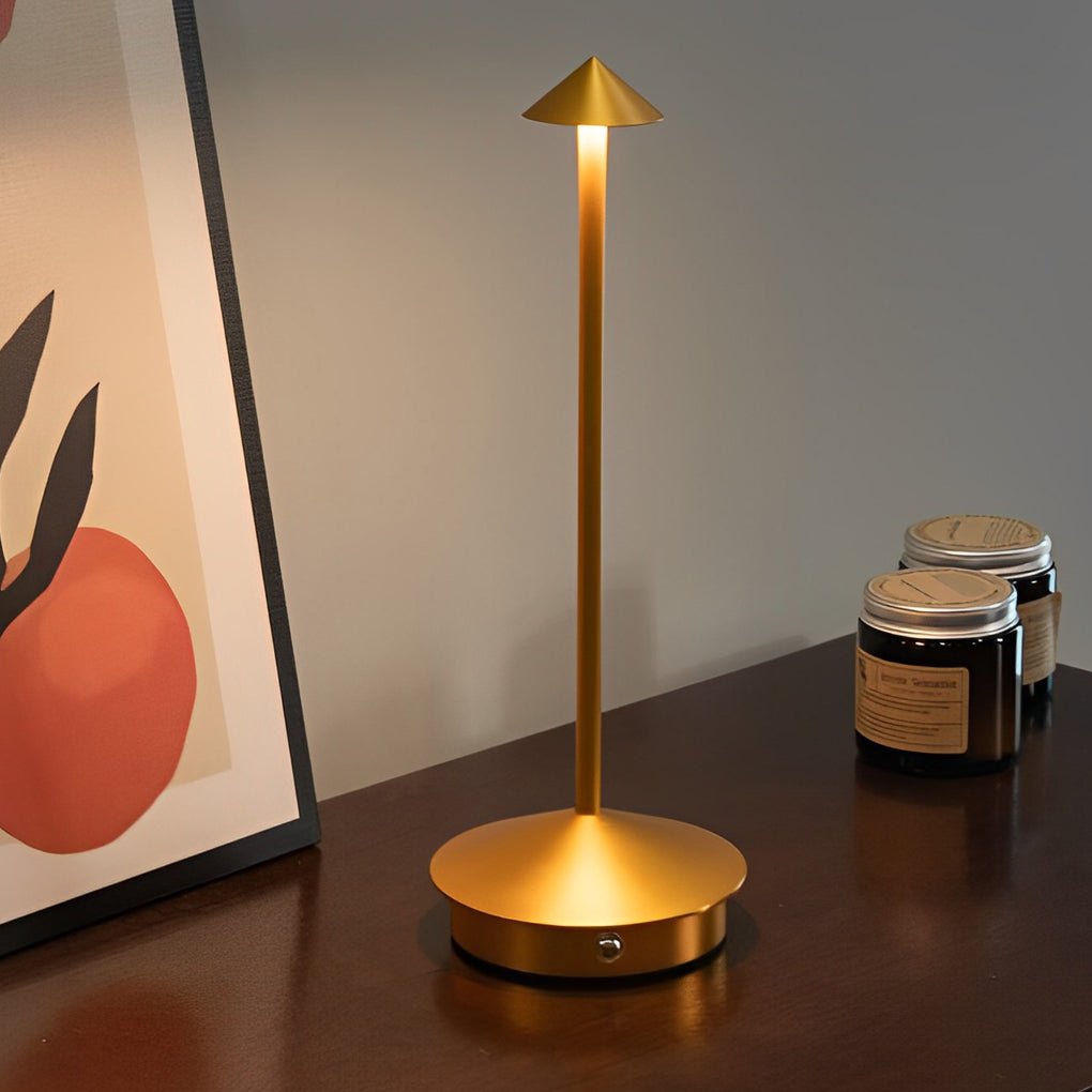 Pina Mushroom Table Lamp (12") - LivingLX