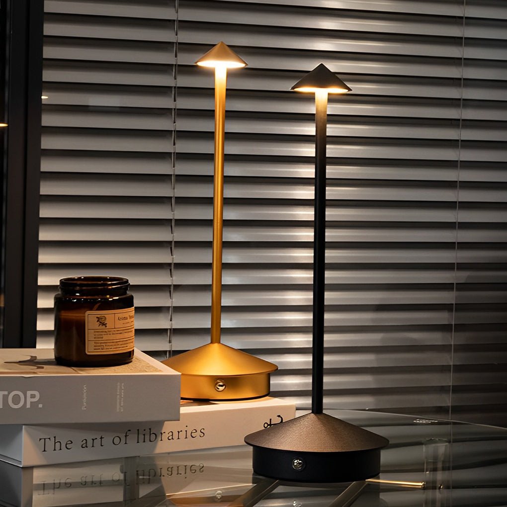 Pina Mushroom Table Lamp (12") - LivingLX