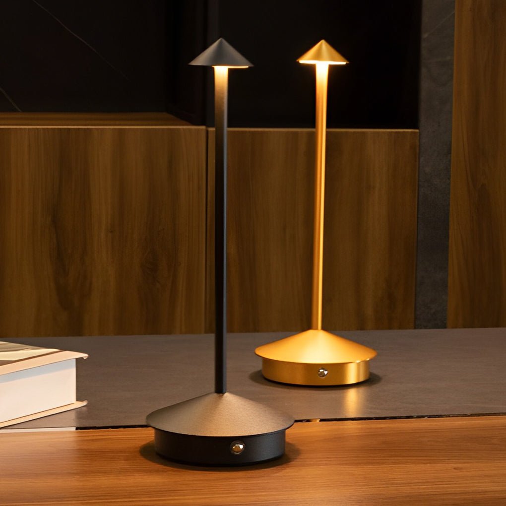 Pina Mushroom Table Lamp (12") - LivingLX
