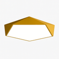Prism Geometric LED Ceiling Light | Modern Colorful Flush Mount